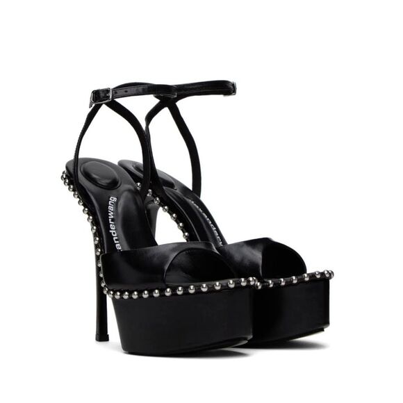 Alexander Wang Nova Ankle Strap 145 Studded Platform High Heel, New, Size 35.5 - Picture 8 of 16
